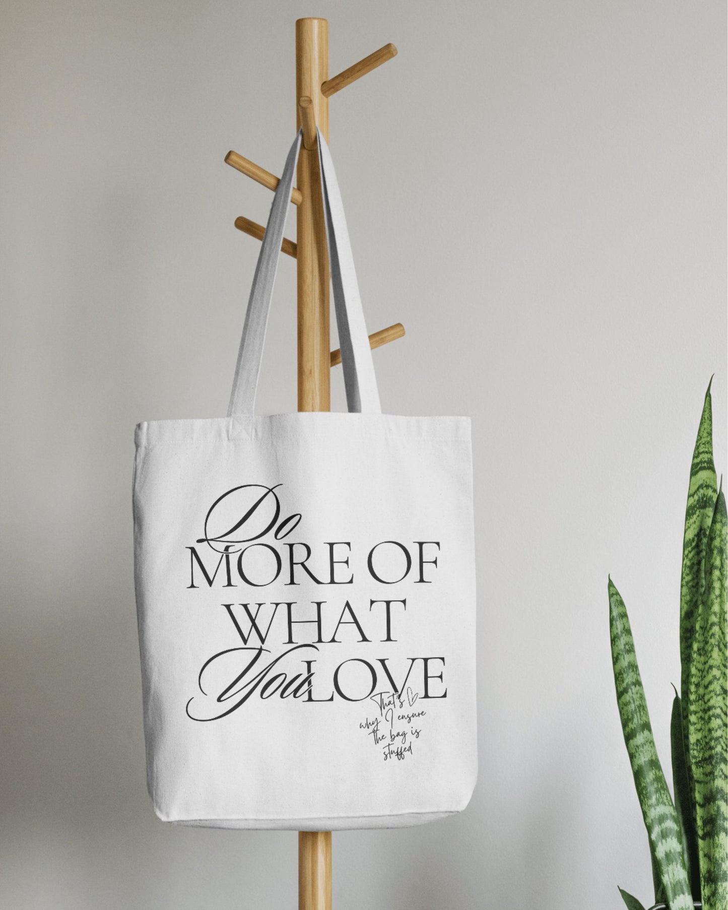 Do What You Love | Cotton Canvas Tote Bag