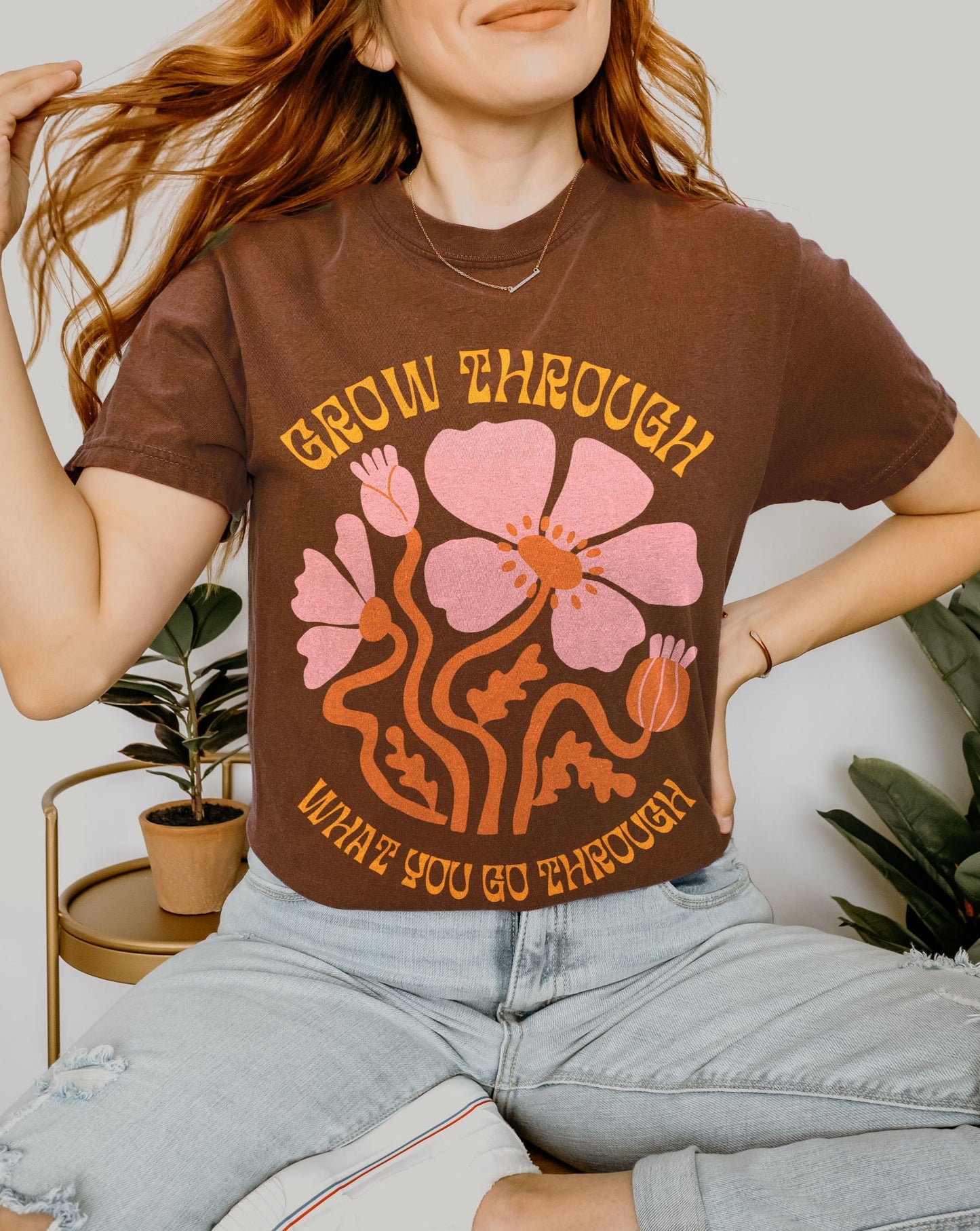 Grow Through What You Go Through | Unisex T-shirt