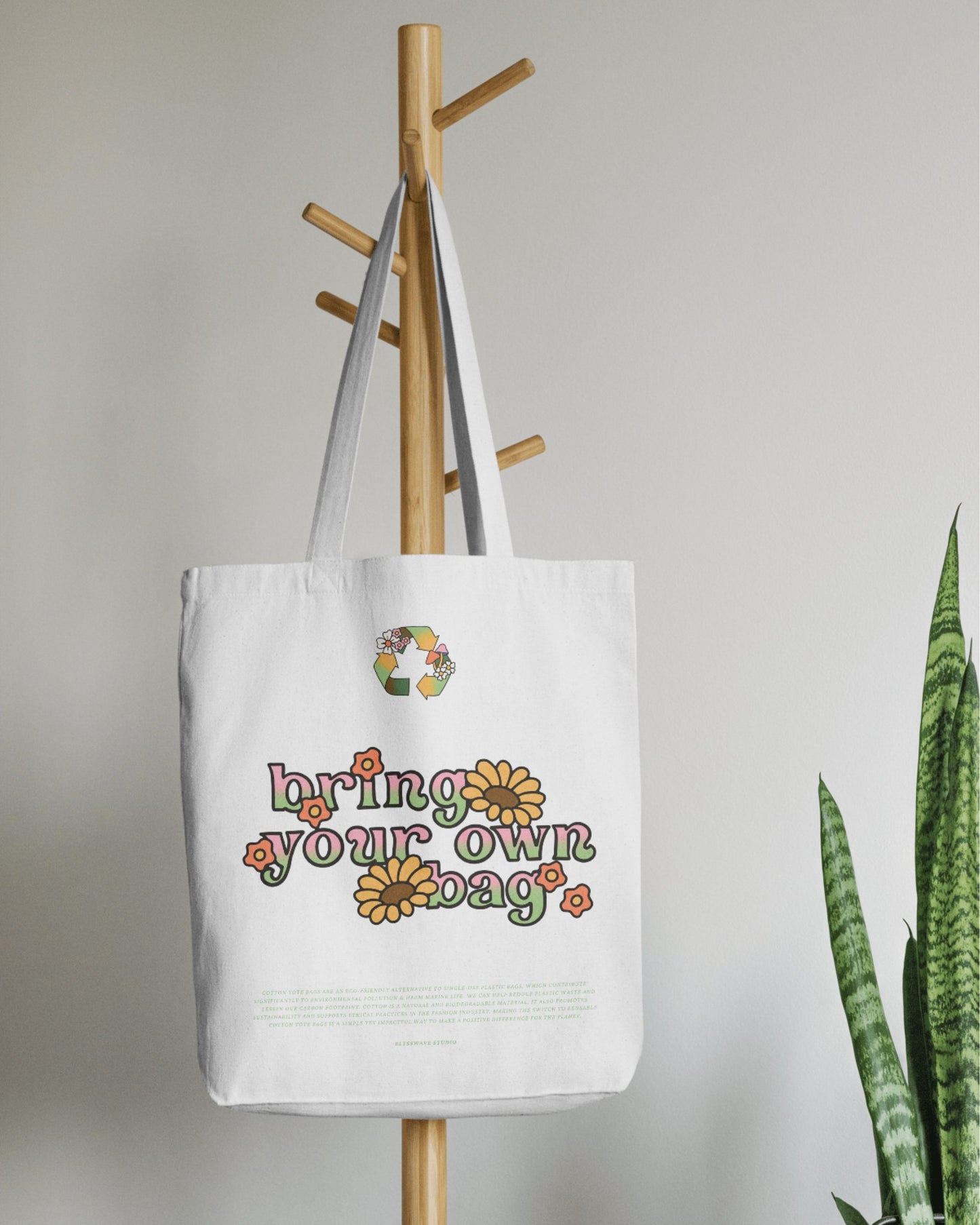 Bring Your Own Bag - BYOB | Cotton Canvas Tote Bag