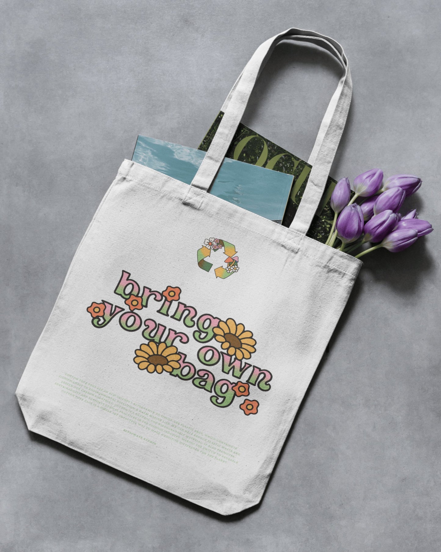 Bring Your Own Bag - BYOB | Cotton Canvas Tote Bag