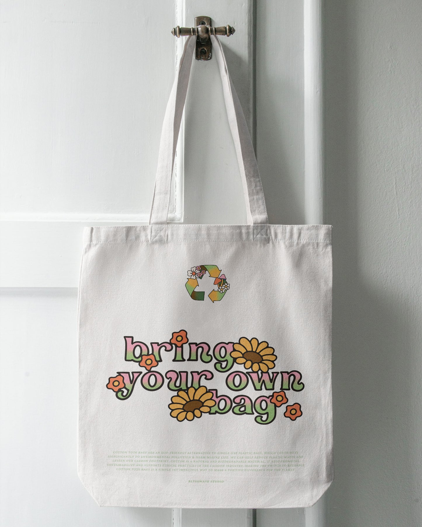 Bring Your Own Bag - BYOB | Cotton Canvas Tote Bag