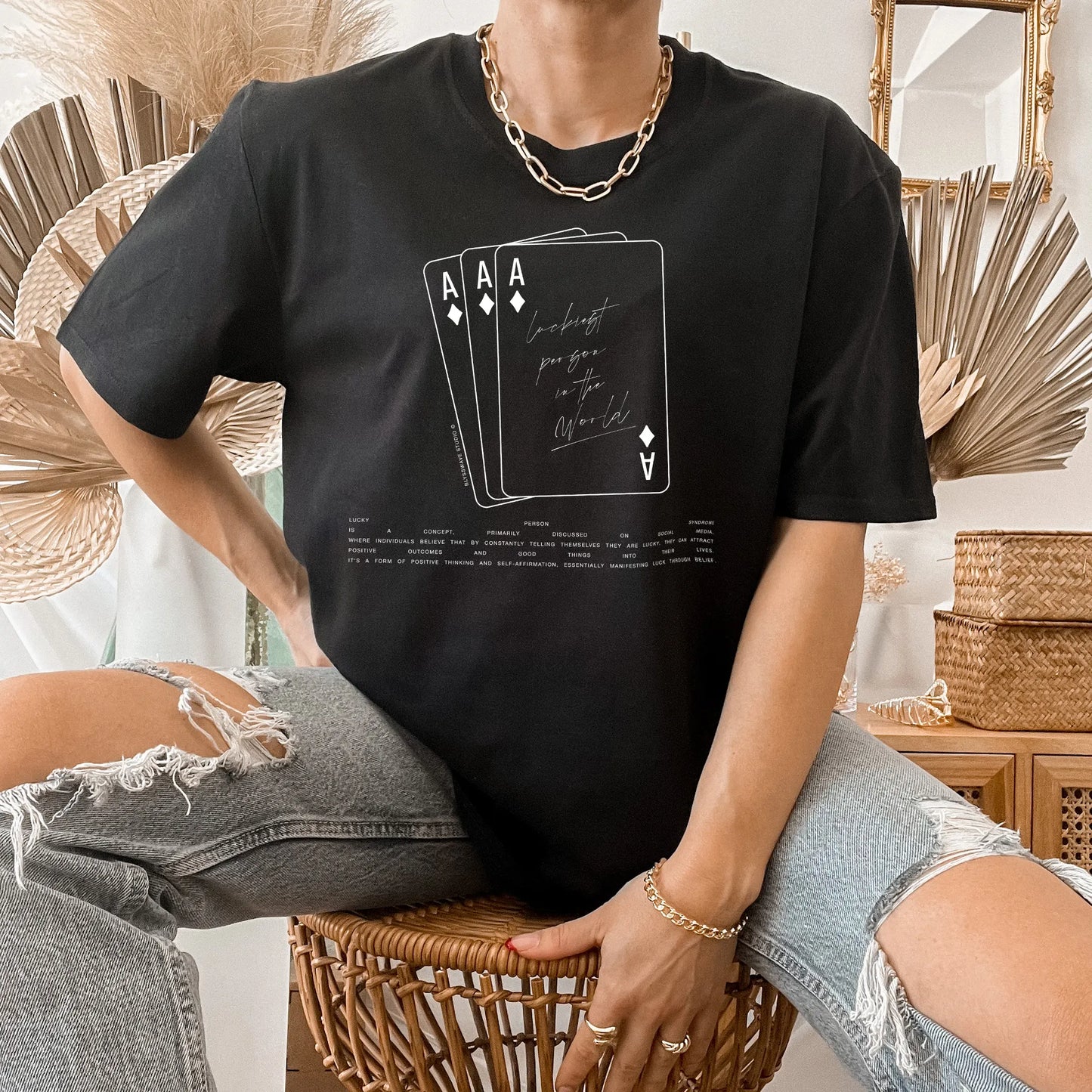 Ace Of Diamonds - Lucky Person | Unisex T-Shirt