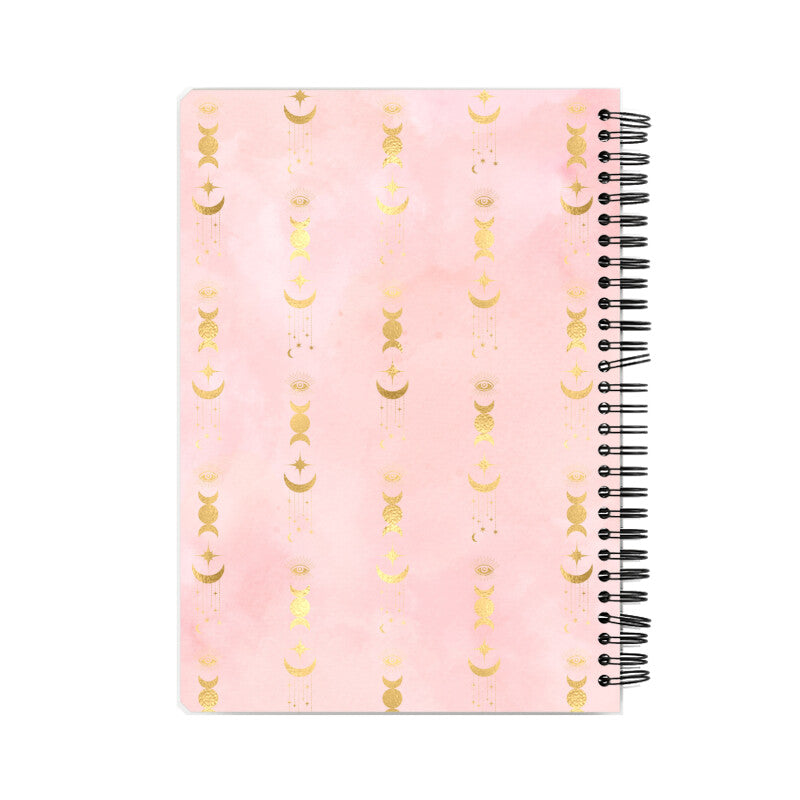 Boho Moon Phases Notebook