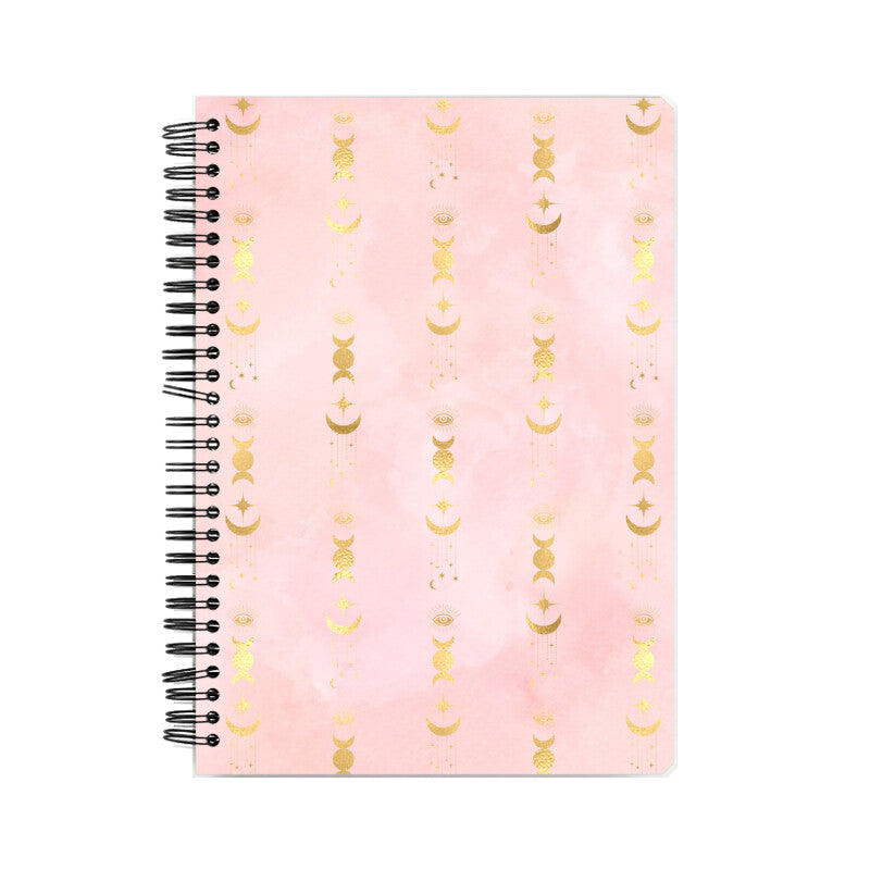 Boho Moon Phases Notebook