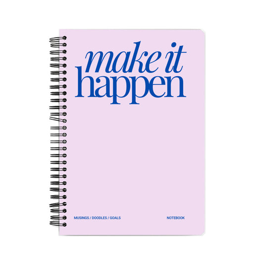 Make It Happen Notebook