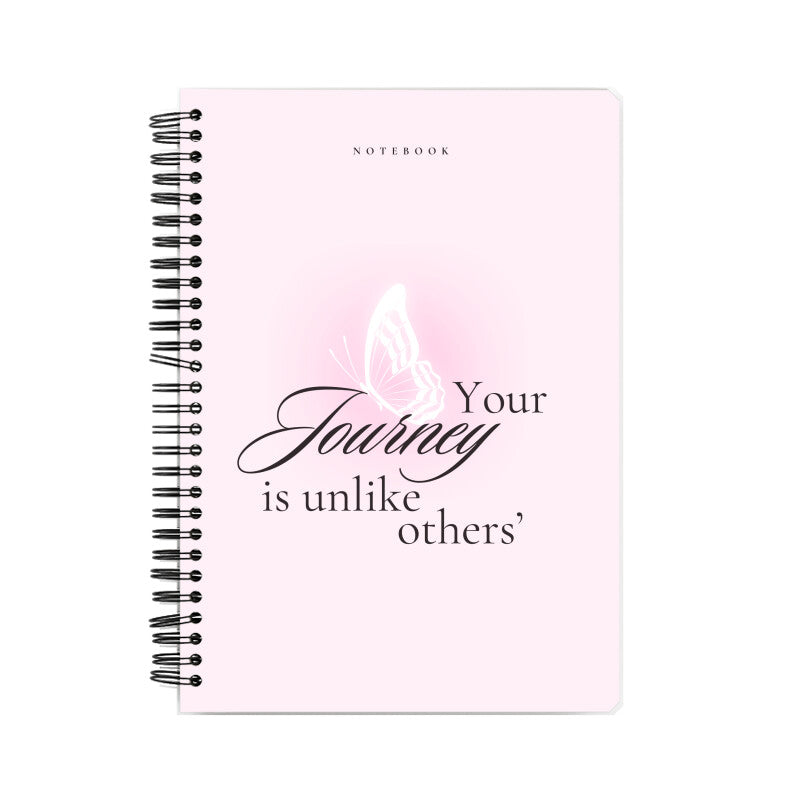 Your Journey Is Unlike Others' - Butterfly Aura Notebook