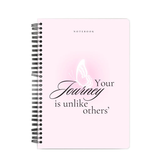 Your Journey Is Unlike Others' - Butterfly Aura Notebook