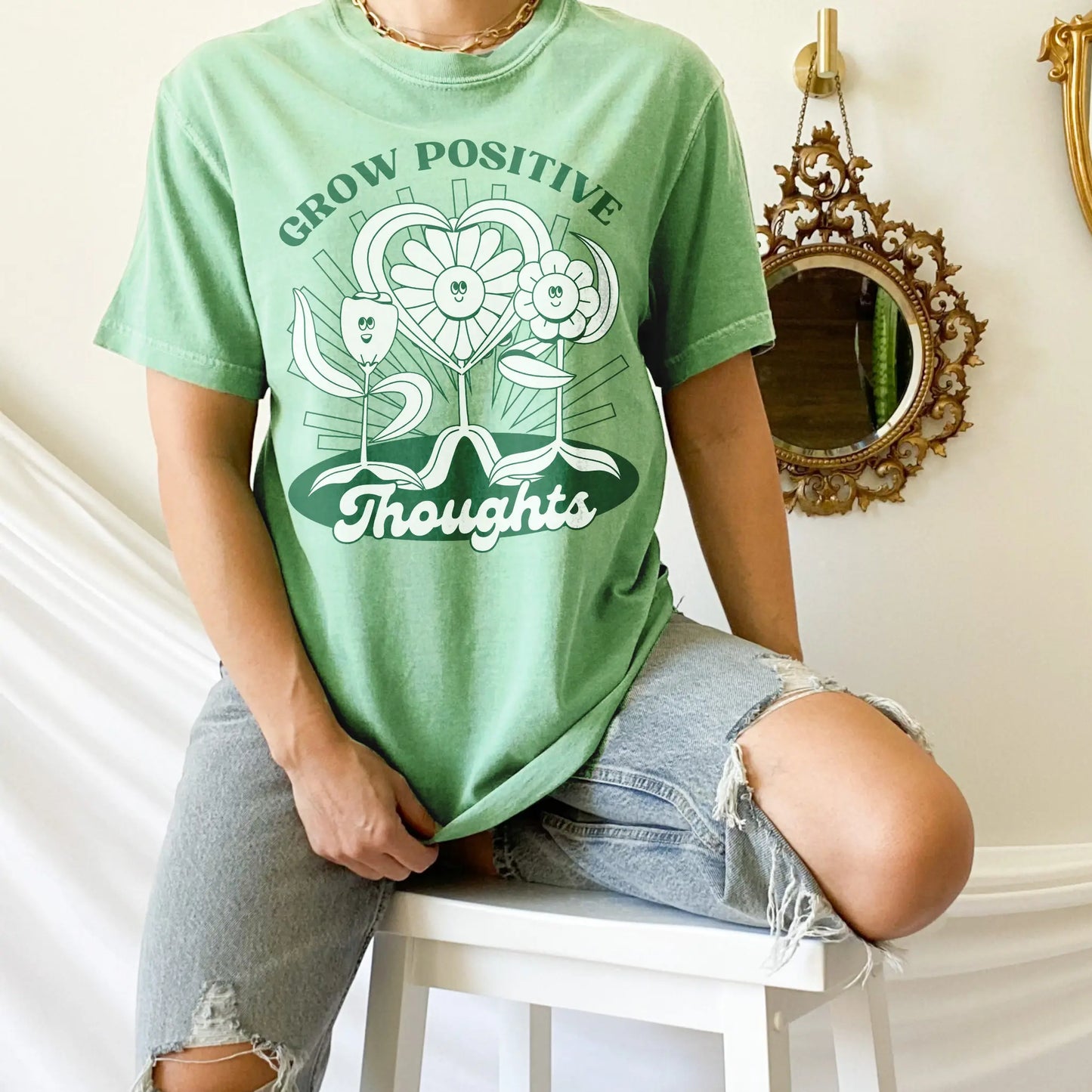 Grow Positive Thoughts | Unisex Tee