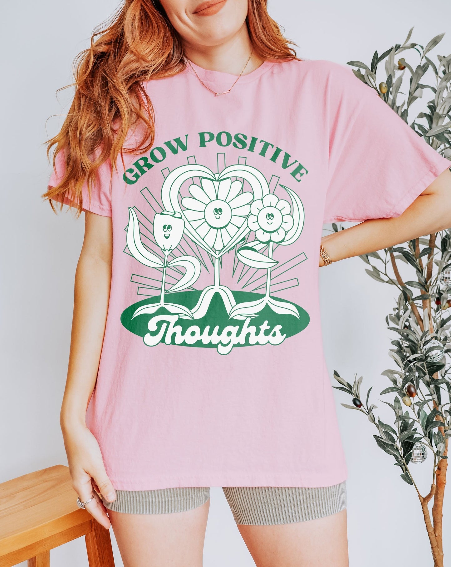 Grow Positive Thoughts | Unisex Tee