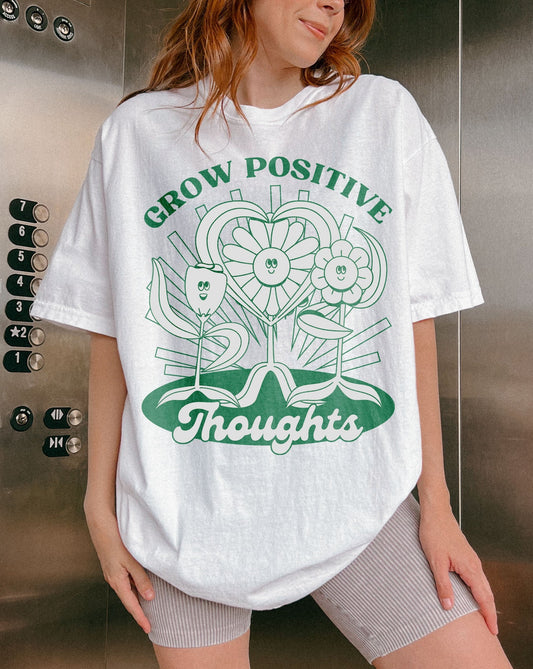 Grow Positive Thoughts | Unisex Tee