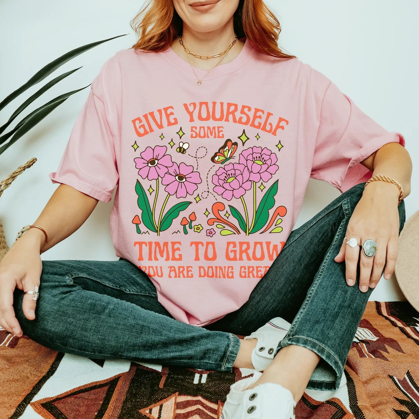 Give Yourself Time To Grow | Unisex Tee