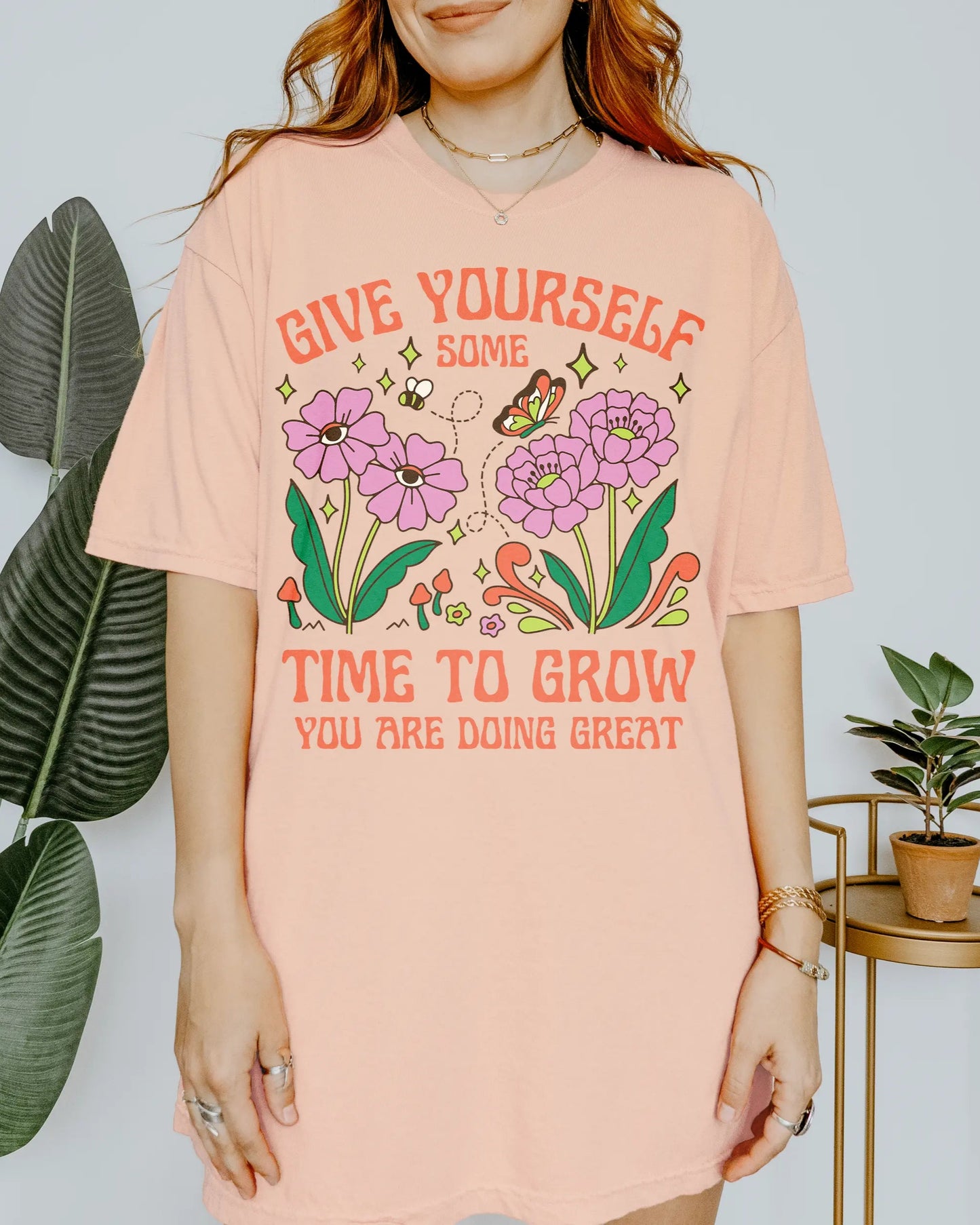 Give Yourself Time To Grow | Unisex Tee