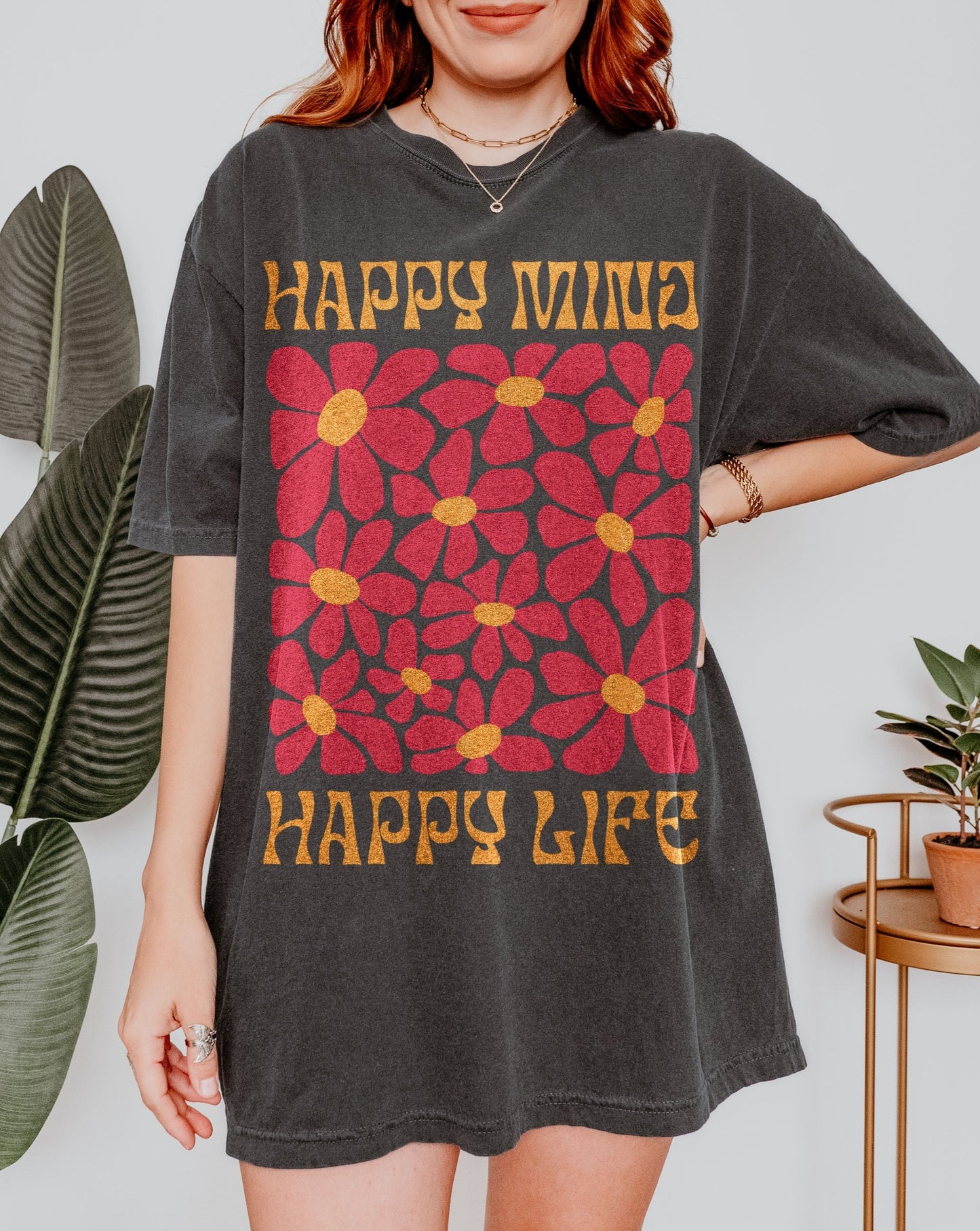 Happy Mind Happy Life | Unisex T-shirt