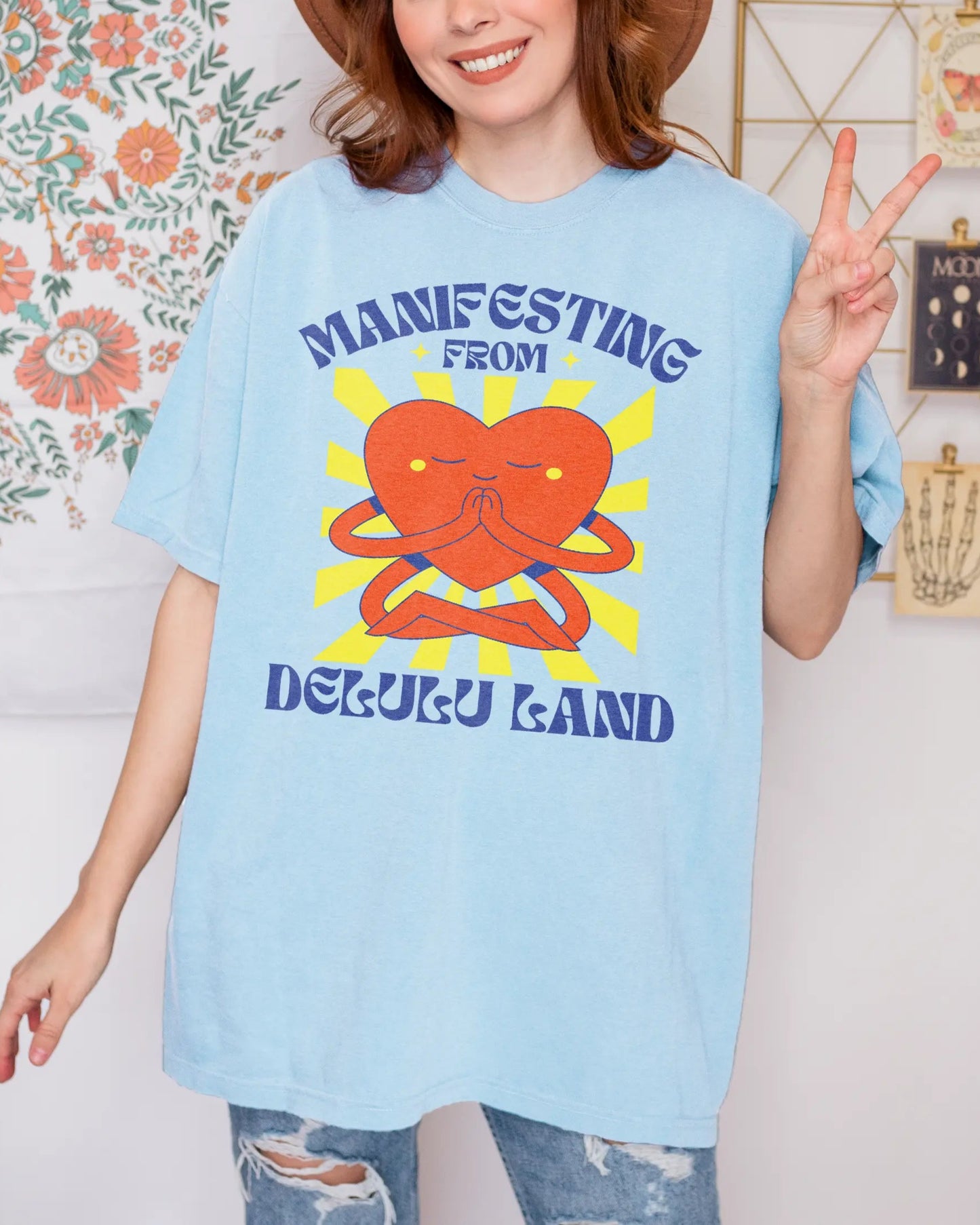 Manifesting From Delulu Land | Unisex Tee