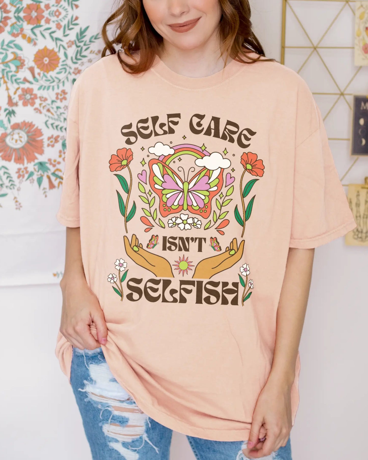 Self Care Isn't Selfish | Unisex T-shirt